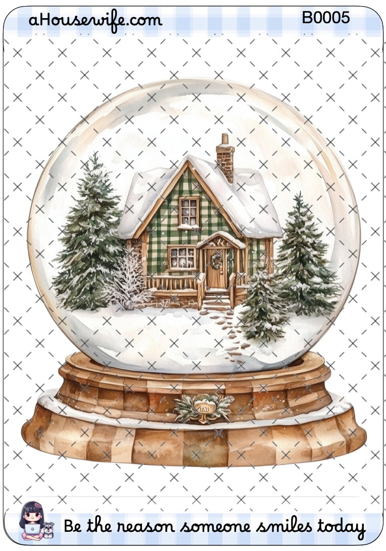 Plaid Green Winter 1