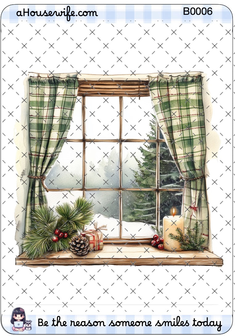 Plaid Green Winter 2