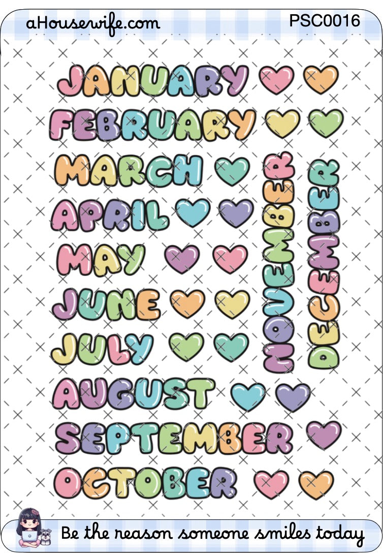Big Fluffy Months