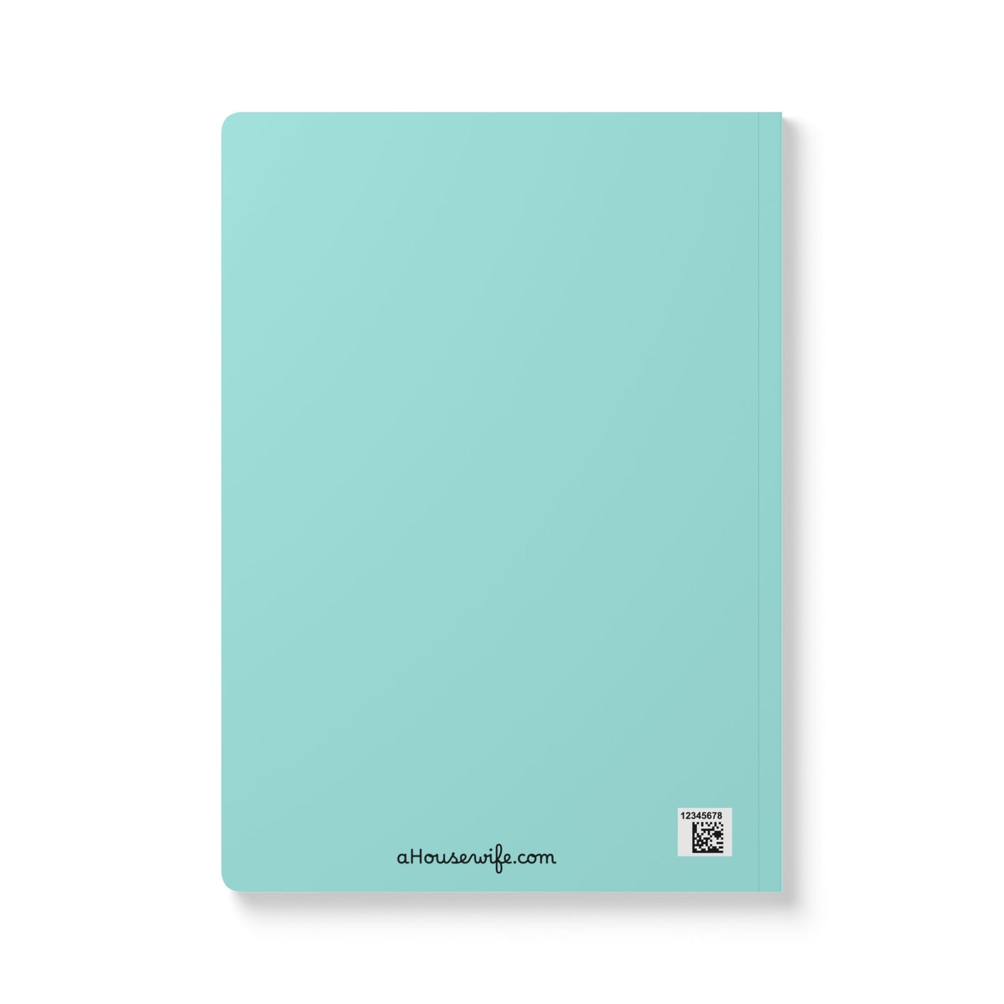Champagne Bottle with Pearls Journal | Softcover Notebook