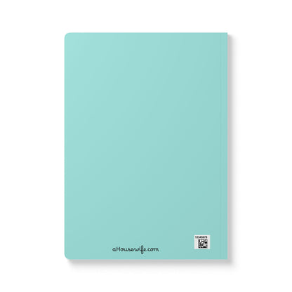 Champagne Bottle with Pearls Journal | Softcover Notebook