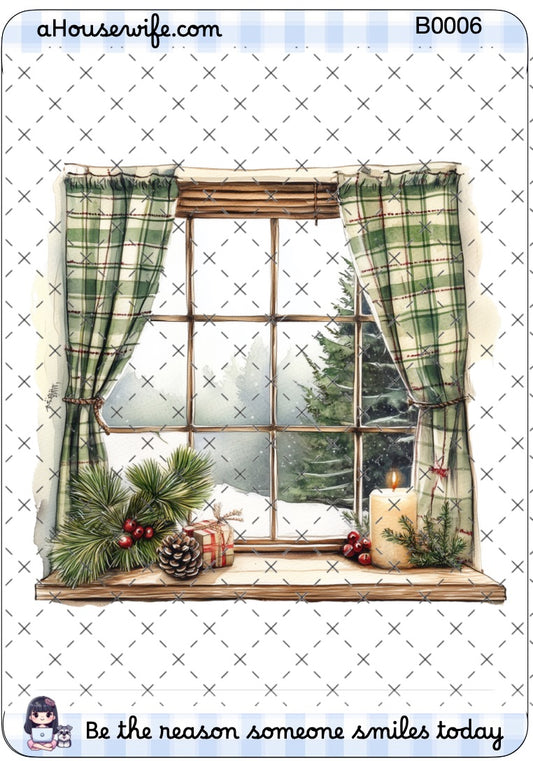 Plaid Green Winter 2