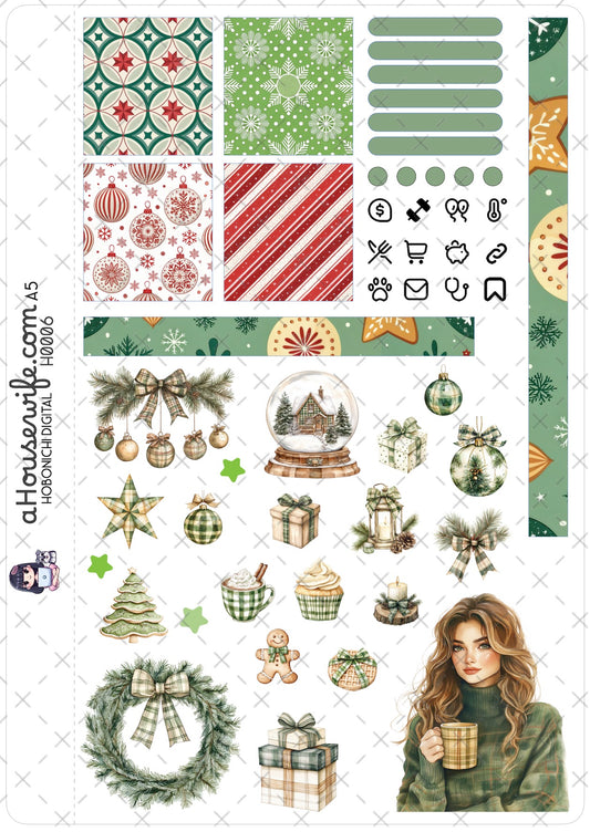 Plaid Green Winter 3