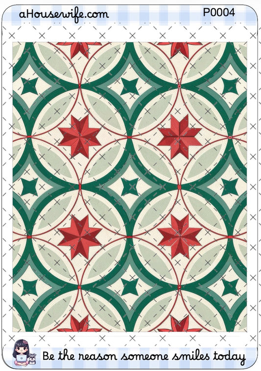 Plaid Green Winter 1