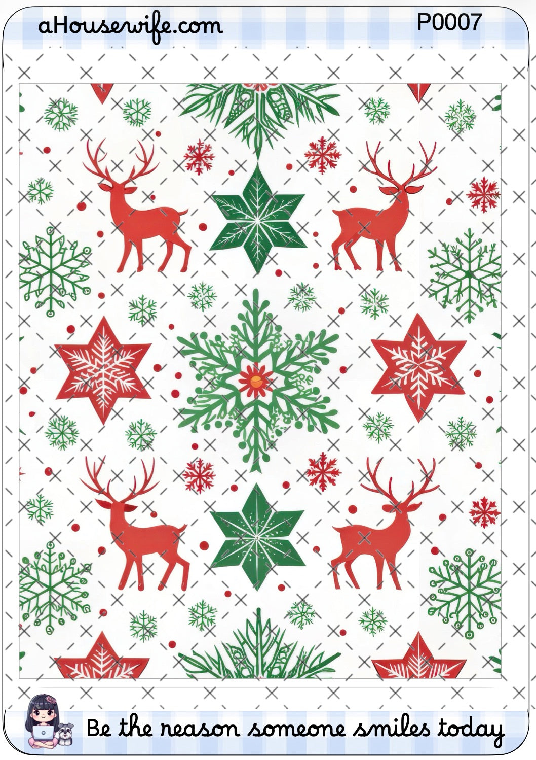 Plaid Green Winter 4